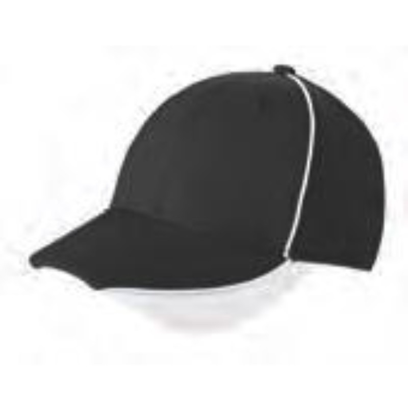 Cap With Two Color Style 217 Black White